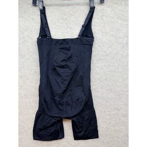 Assets By Spanx Shapewear Bodysuit Mid Thigh Slimmer Black Size 1X‎ Plus Size